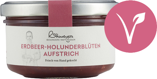 ERDBEER-HOLUNDERBLÜTEN-AUFSTRICH