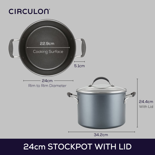 ANTIHAFT-KOCHTOPF CIRCULON A1 SERIE 7,6 LITER