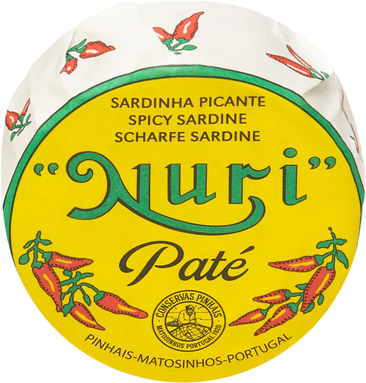 PIKANTE SARDINENPATÈ MIT OLIVENÖL