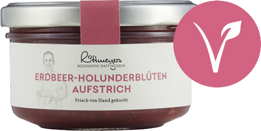 ERDBEER-HOLUNDERBLÜTEN-AUFSTRICH