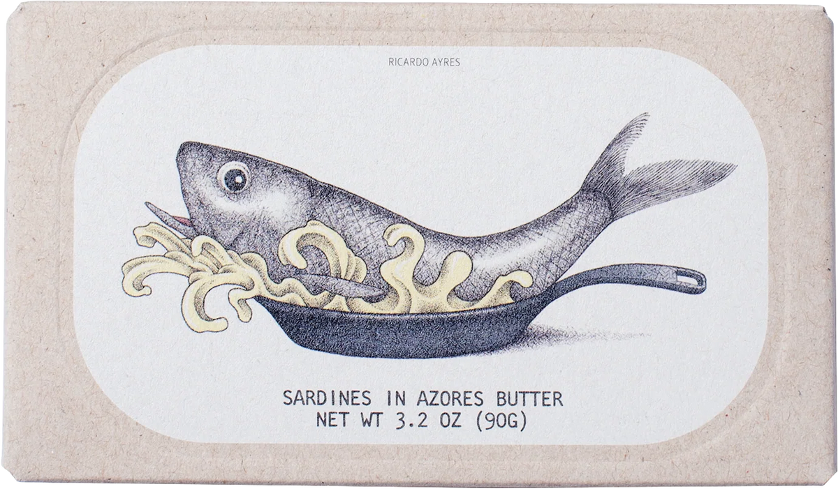 SARDINEN IN AZOREN-BUTTER
