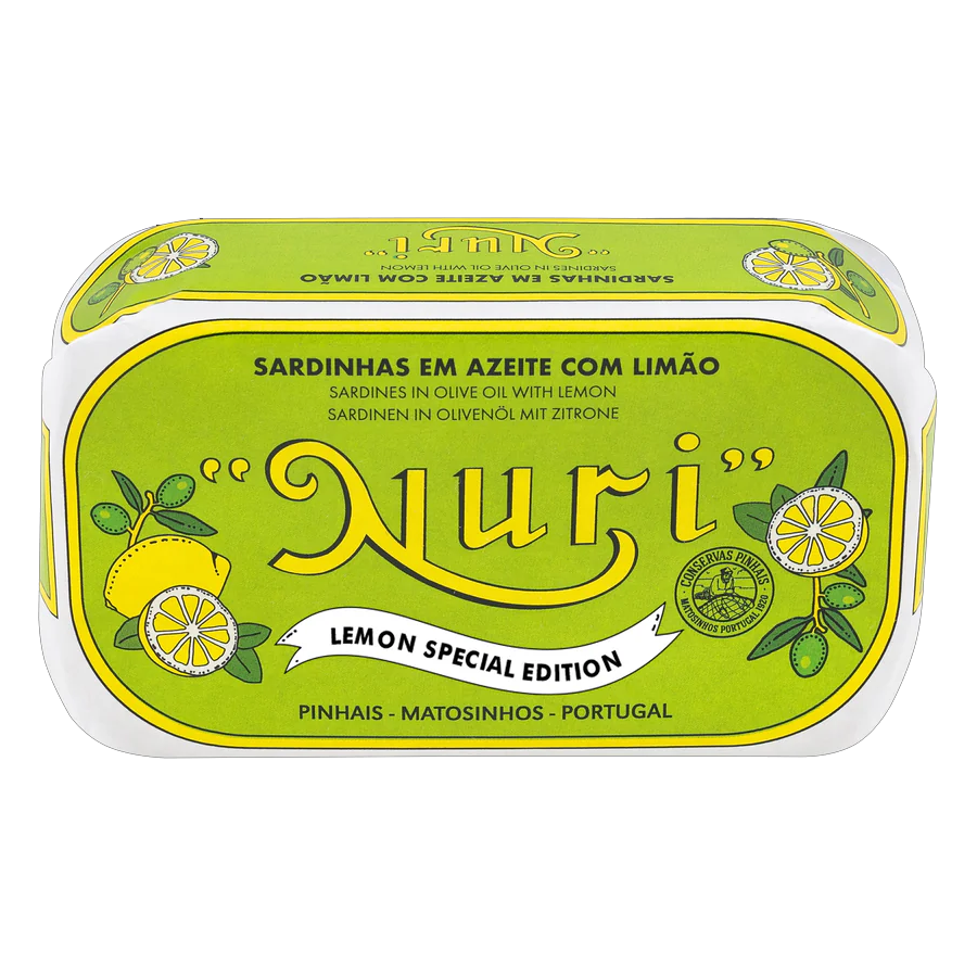 SARDINEN MIT OLIVENÖL UND ZITRONE